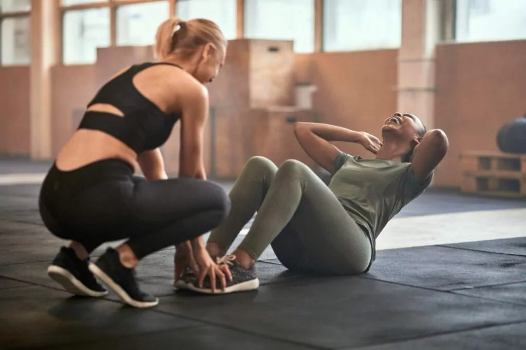 Trening na płaski brzuch