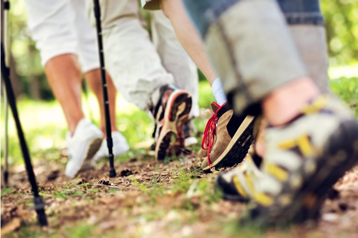 Technika i zalety Nordic Walking z kijkami dla zdrowia i sylwetki