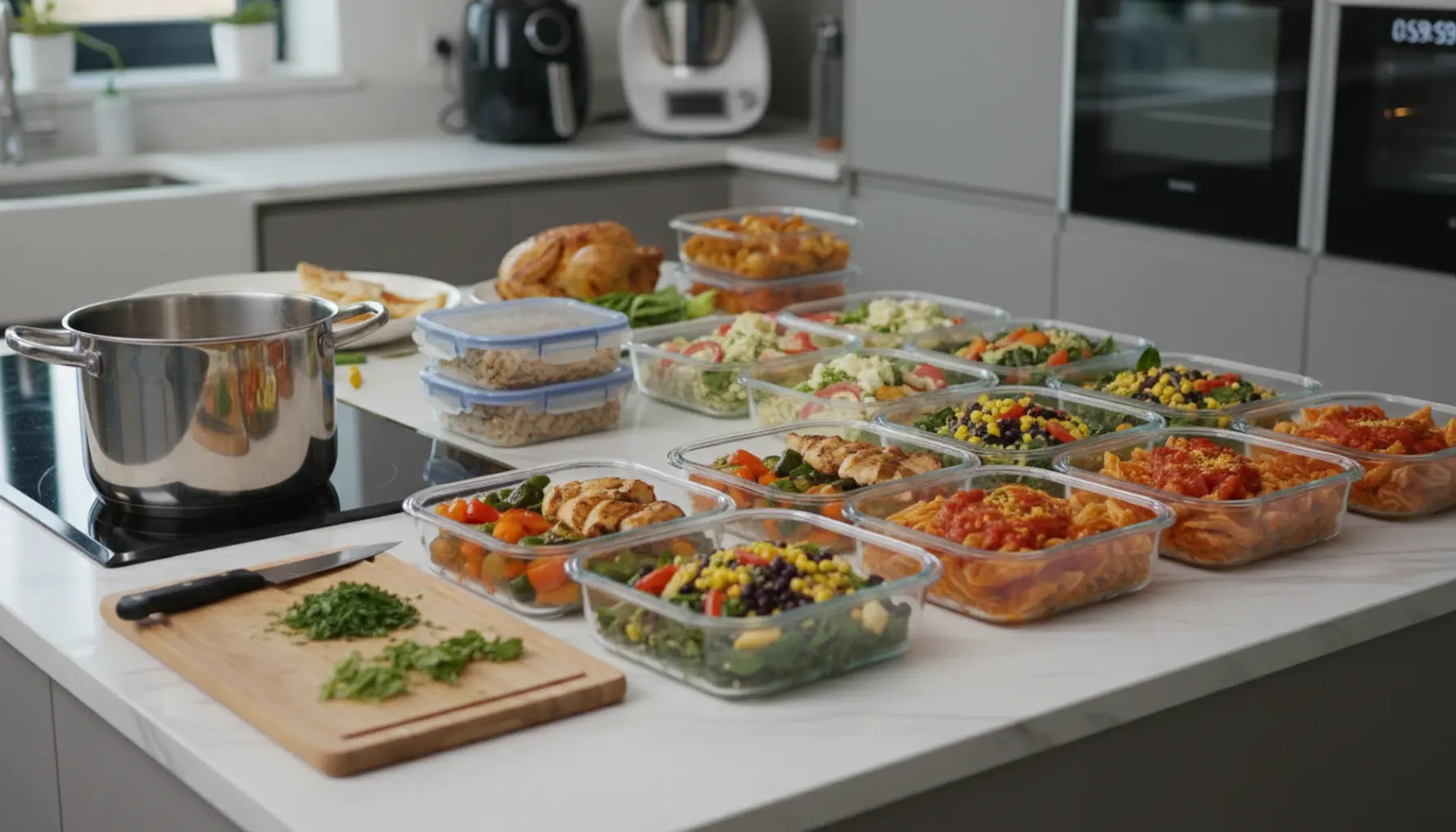 Meal prep na tydzień skutecznie ułatwia planowanie diety i zdrowe gotowanie