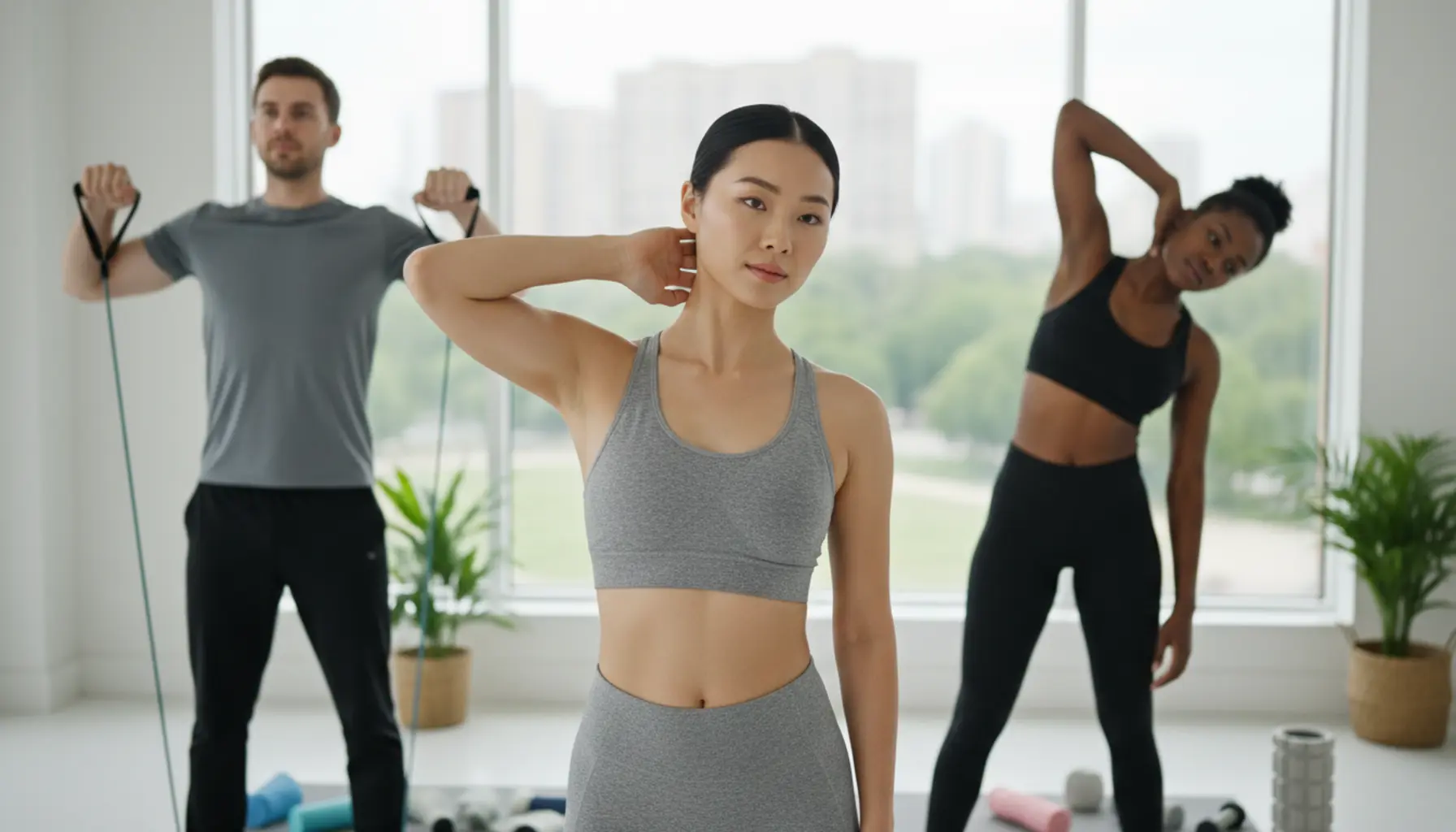 Objawy tech neck i skuteczne ćwiczenia na szyję smartfonową