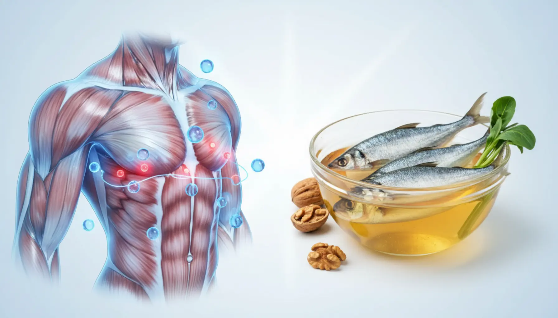 Jak omega-3 wspomagają regenerację mięśni po treningu dla sportowców