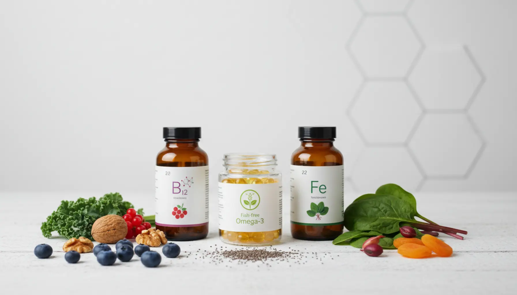 Najważniejsze suplementy dla wegan i wegetarian w codziennej diecie